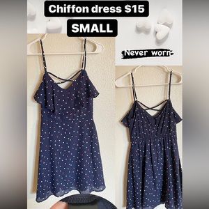 Francesca’s Chiffon Tank Dress